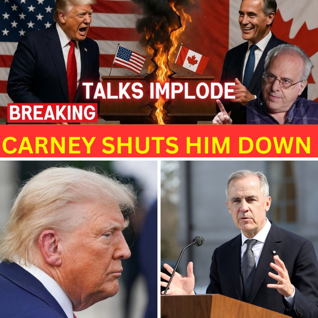 JUST IN: TRUMP PUSHES CANADA TO THE BRINK — BUT CARNEY SHUTS HIM DOWN AS TALKS IMPLODE AND ALL SIDES RUSH TO RESPOND